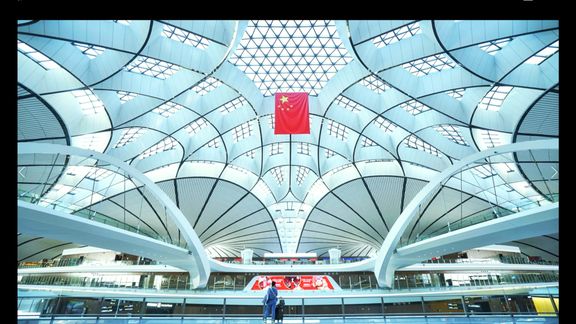 实拍北京大兴机场,投入800亿世界瞩目,中国基建太厉害了
