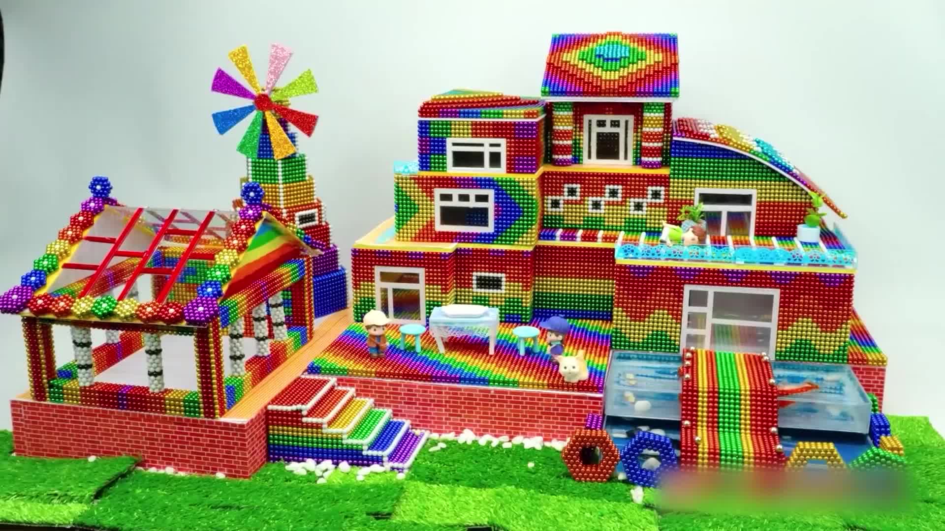 小仓鼠的磁力巴克球城堡 第20集视频封面图