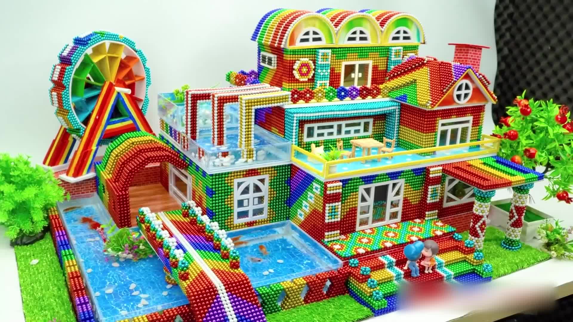 小仓鼠的磁力巴克球城堡 第5集视频封面图