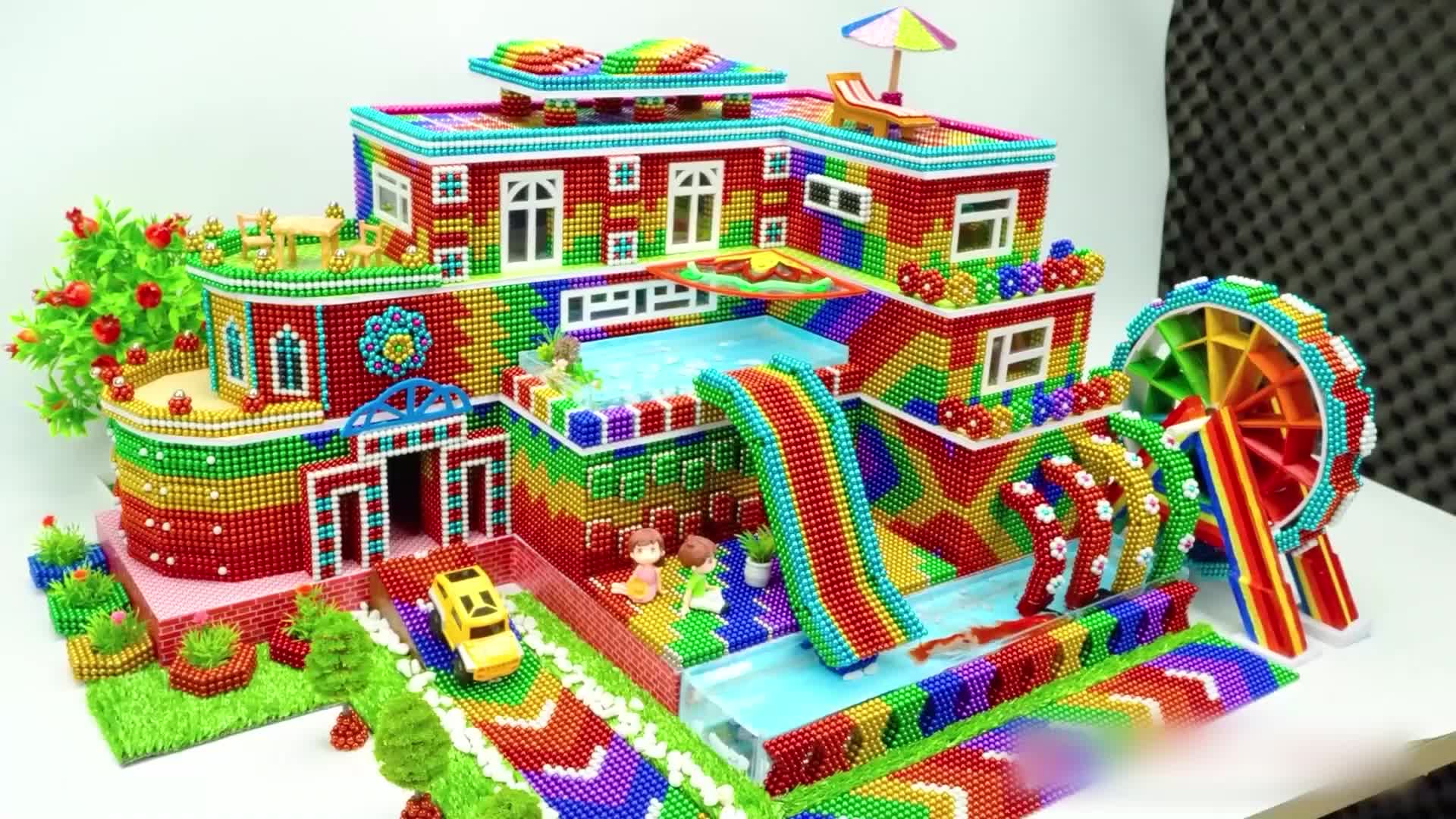 小仓鼠的磁力巴克球城堡 第16集视频封面图