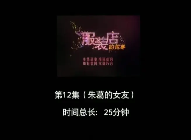 服装店的故事 12集
