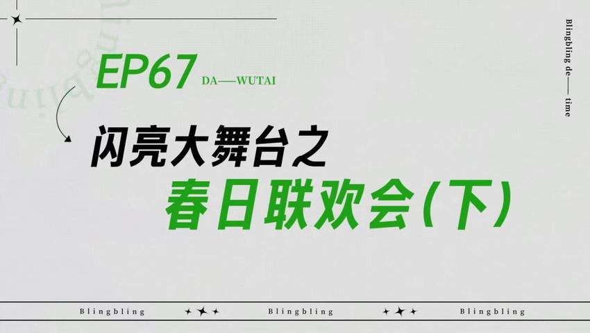 《闪亮的日子》第67期