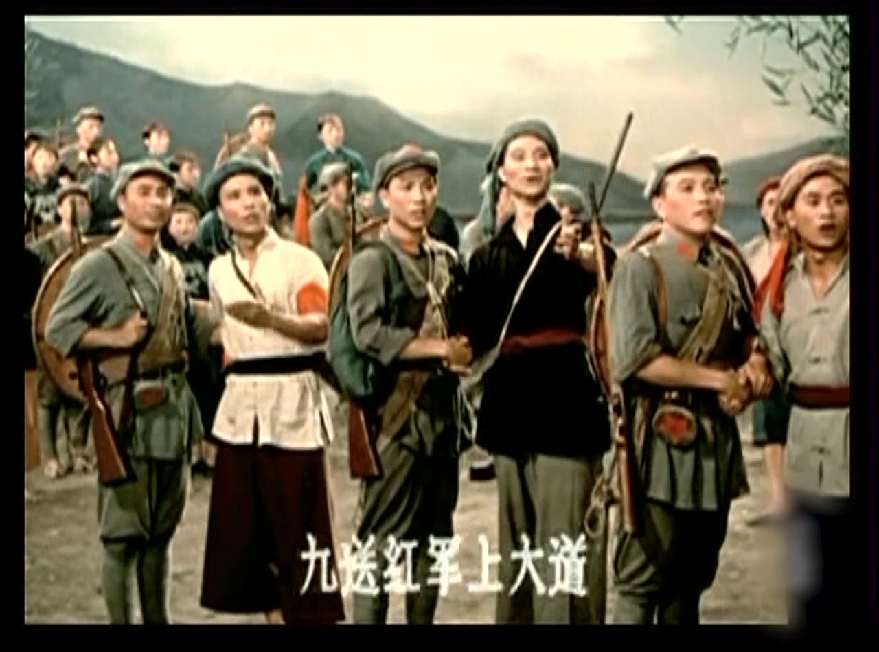 革命历史歌曲表演唱视频封面图